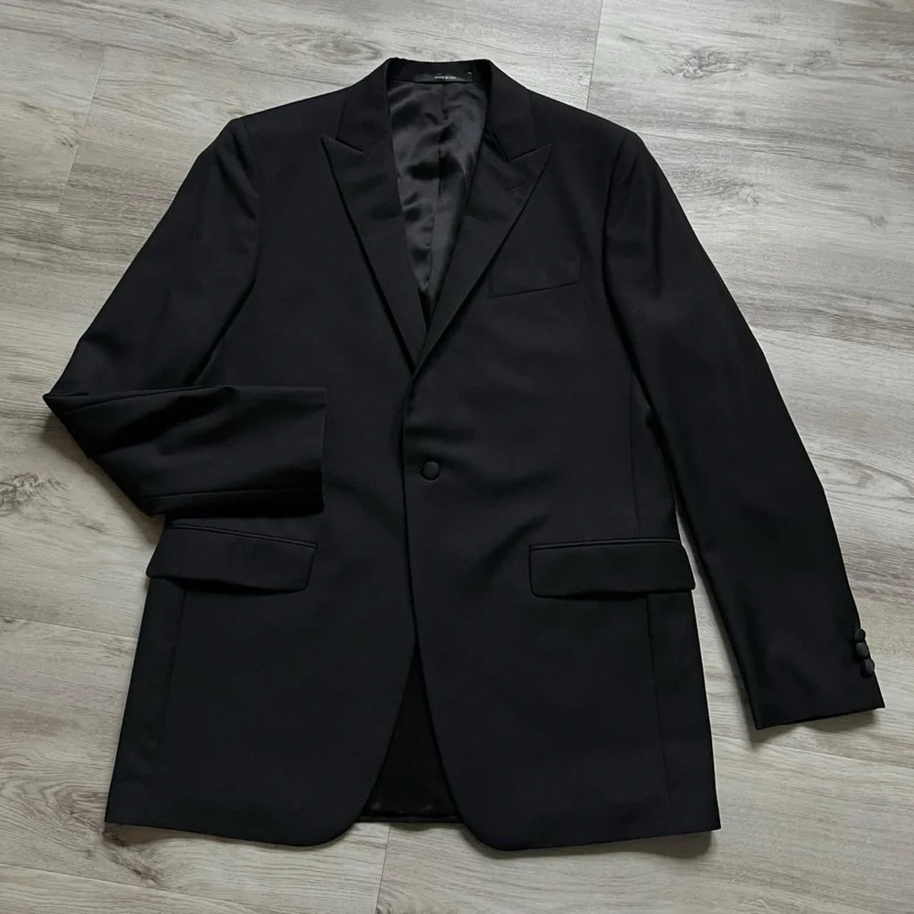J. press black tuxedo jacket